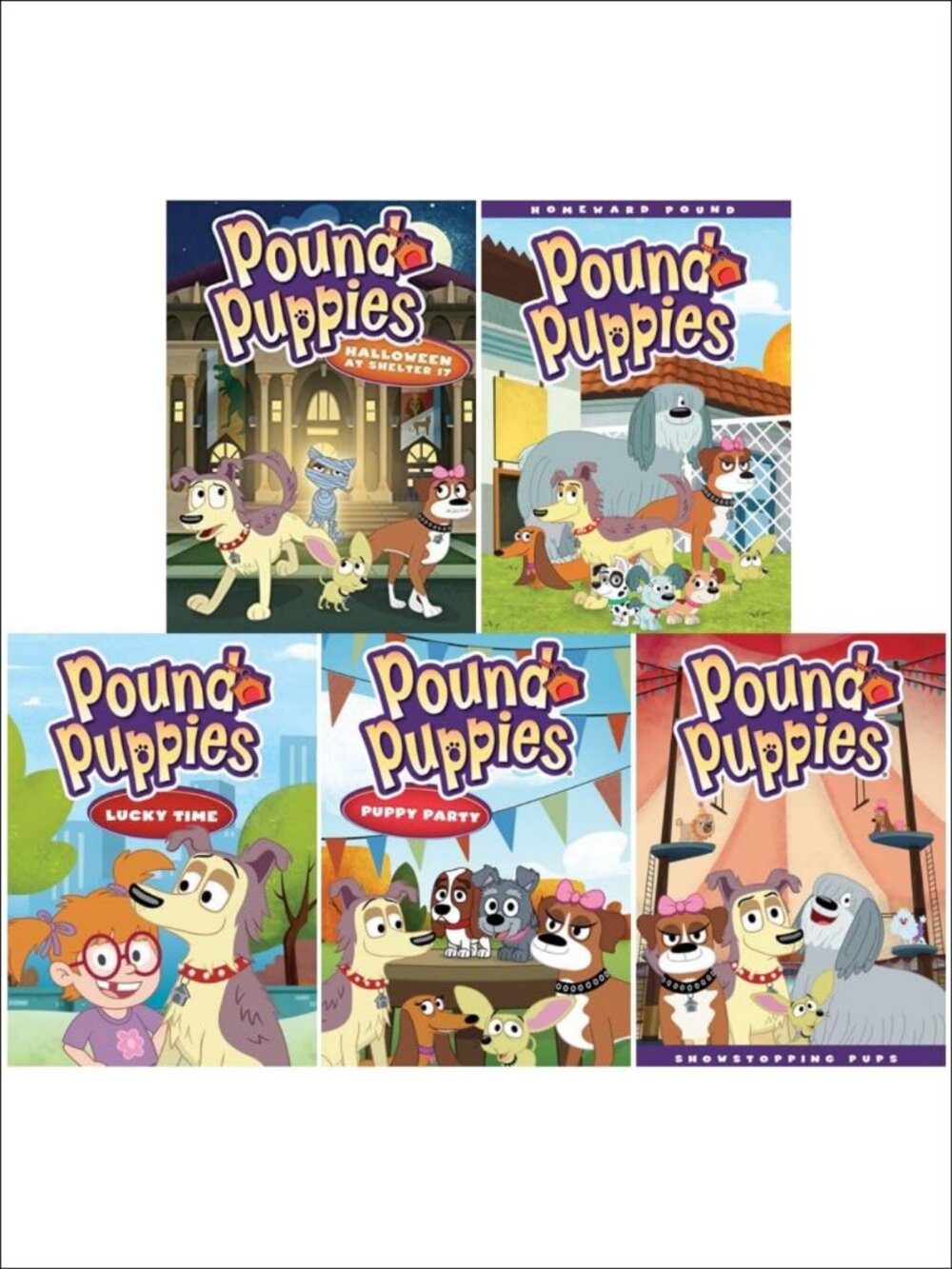 Ultimate Pound Puppies Collection DVD 6-Movie Set Region 1
